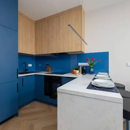 Apartmán W Sercu Warszawy Biurko Do Pracy Zdalnej By Renters