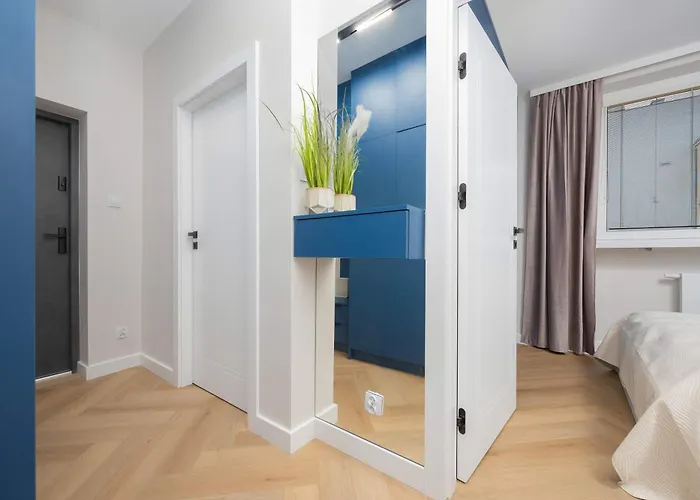 Apartment W Sercu Warszawy Biurko Do Pracy Zdalnej By Renters *