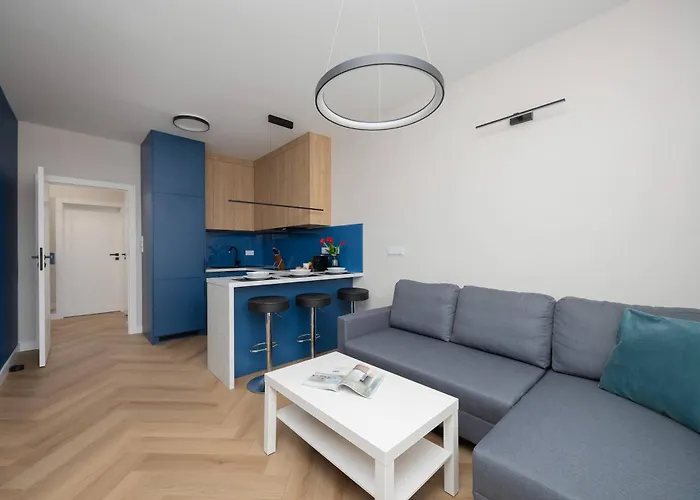 Apartment W Sercu Warszawy Biurko Do Pracy Zdalnej By Renters *